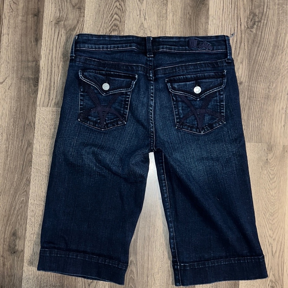 Kut From the Kloth Denim Capris Size 8 - Picture 4 of 7